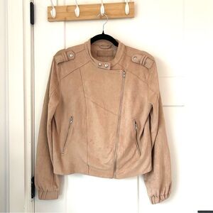 Women's Tan suede blanknyc jacket sz m